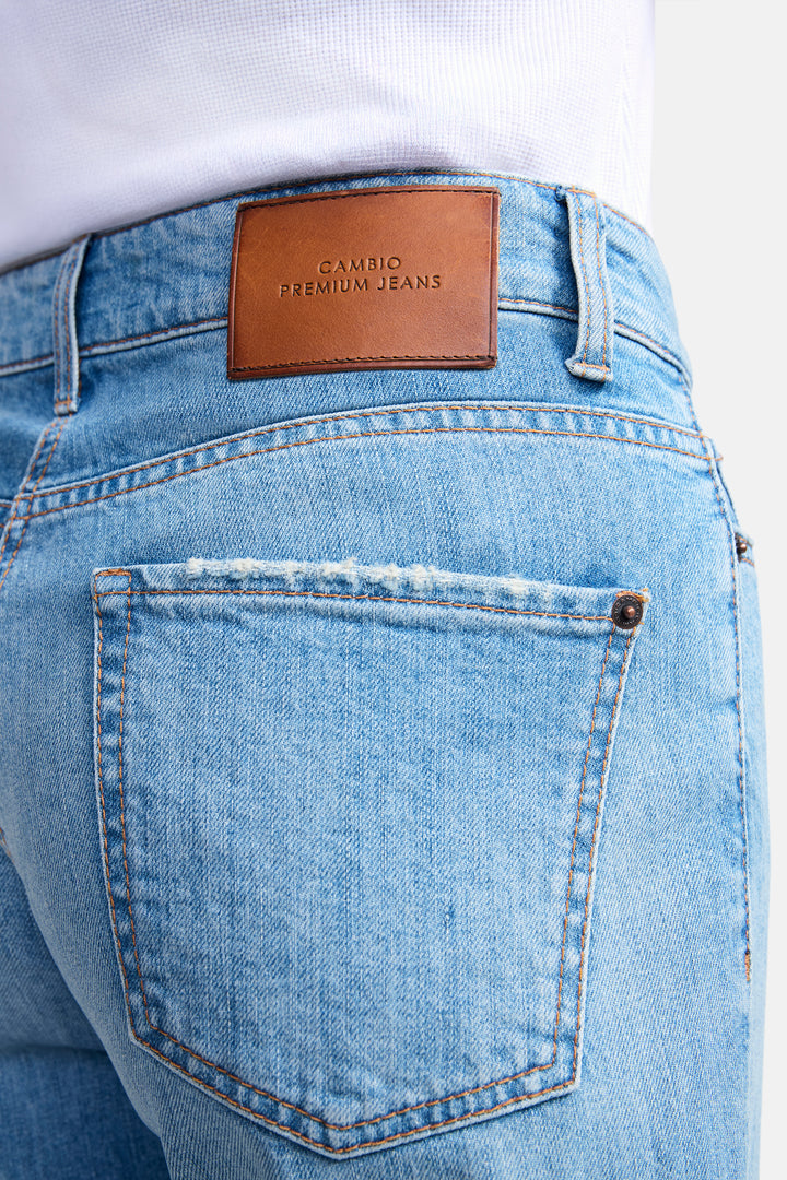 Jeans droit longueur cheville Paris