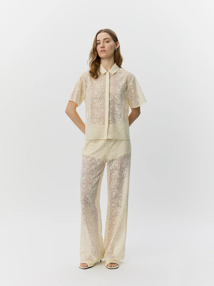 Chemise Carmela en dentelle crochetée