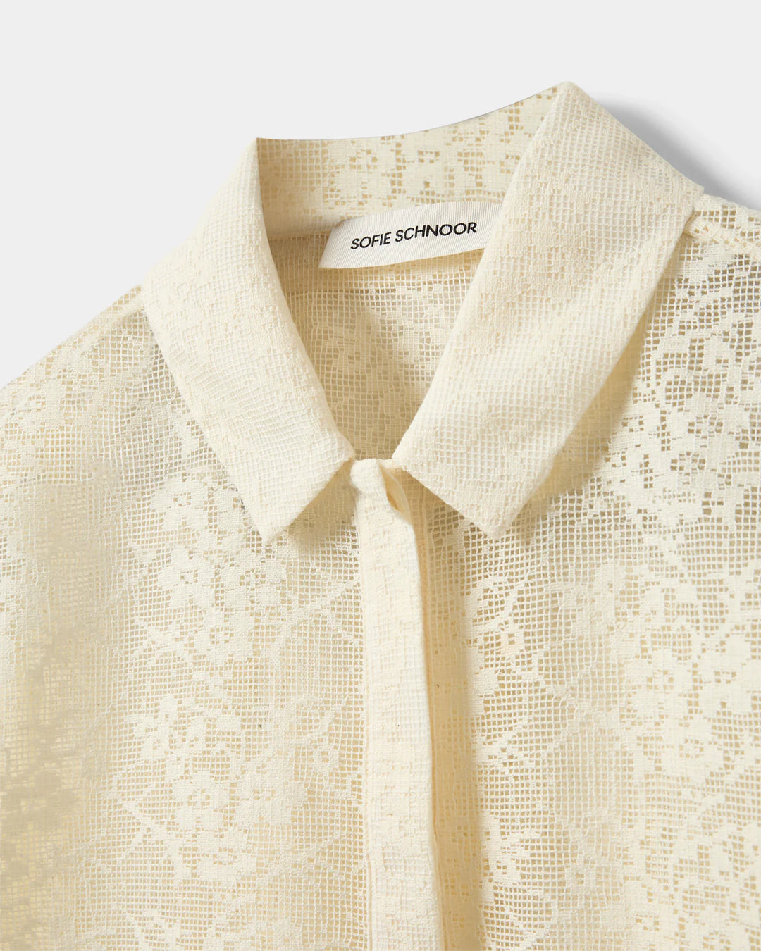 Chemise Carmela en dentelle crochetée
