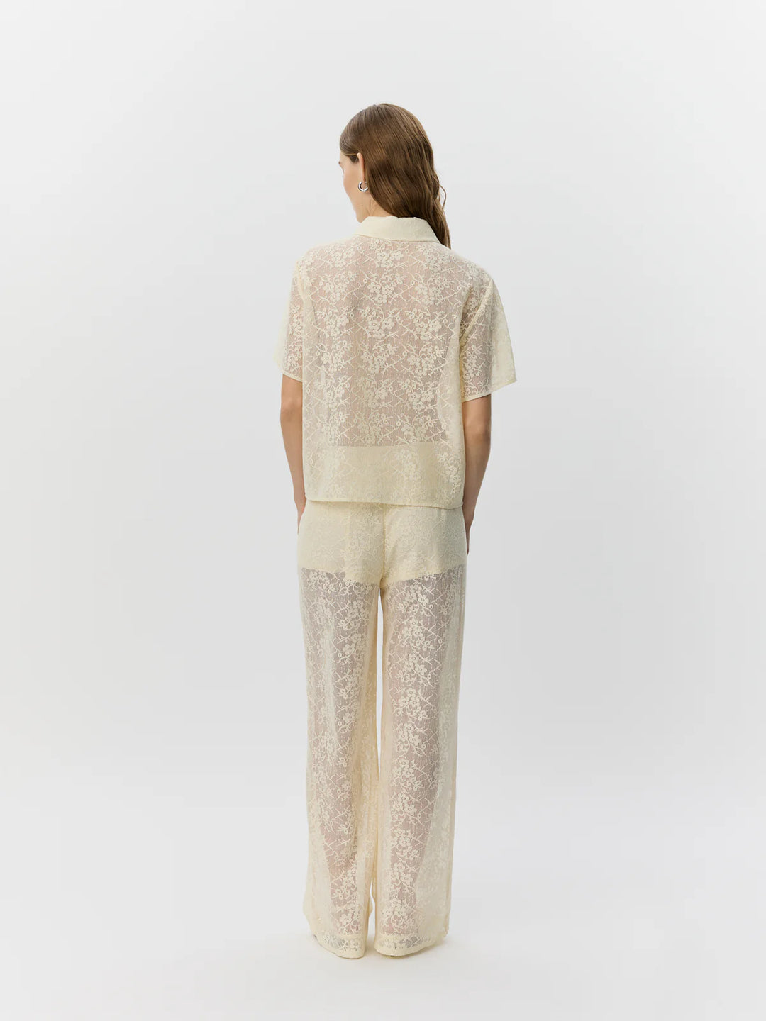 Chemise Carmela en dentelle crochetée