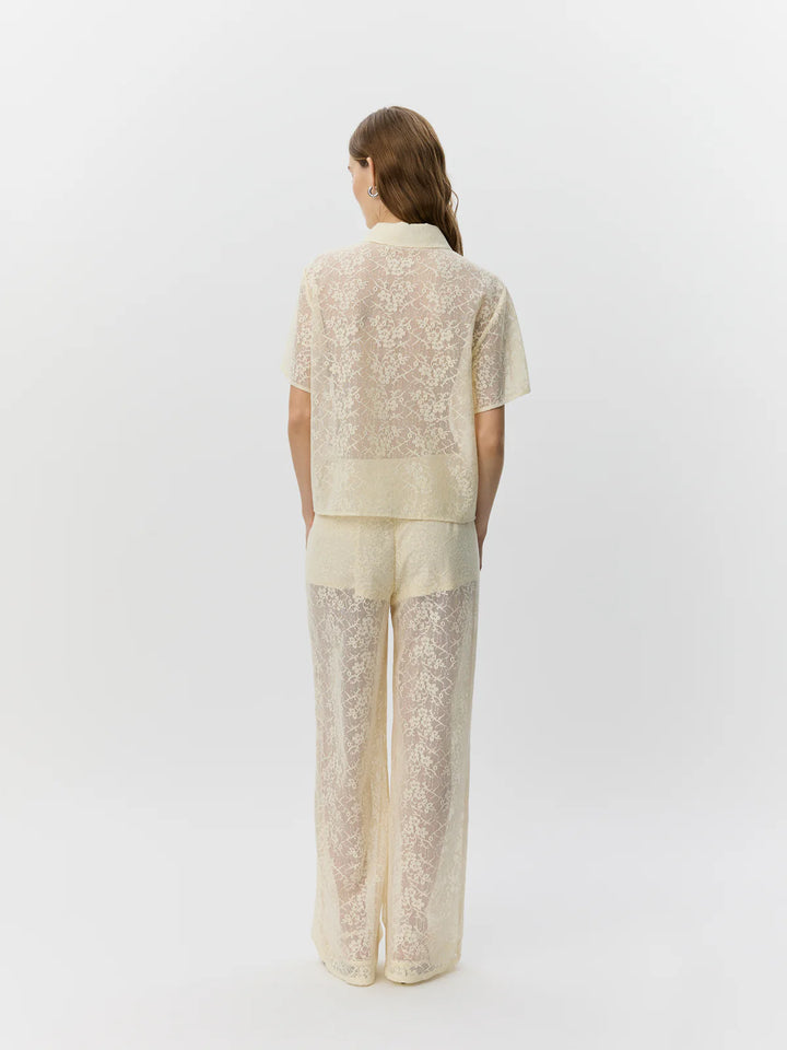 Chemise Carmela en dentelle crochetée
