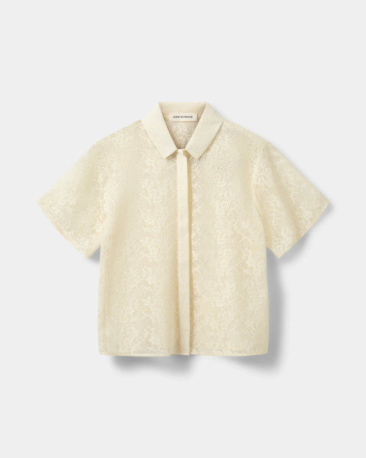 Chemise Carmela en dentelle crochetée