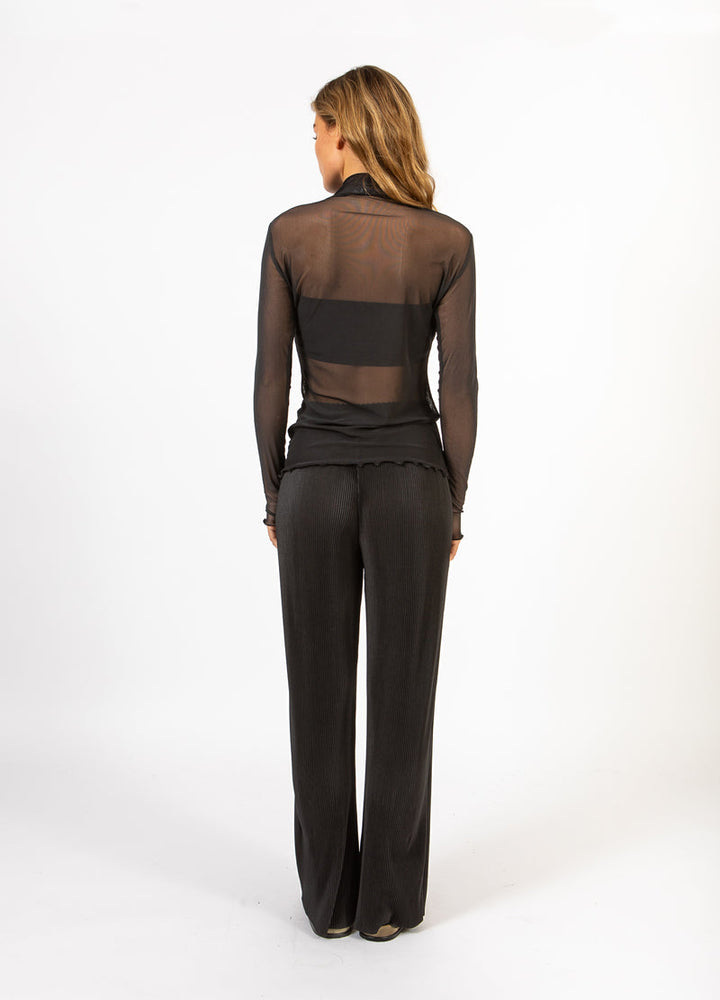 T-shirt en mesh à manches longues Eve