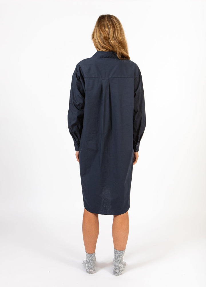 Robe chemise midi en coton Kiara