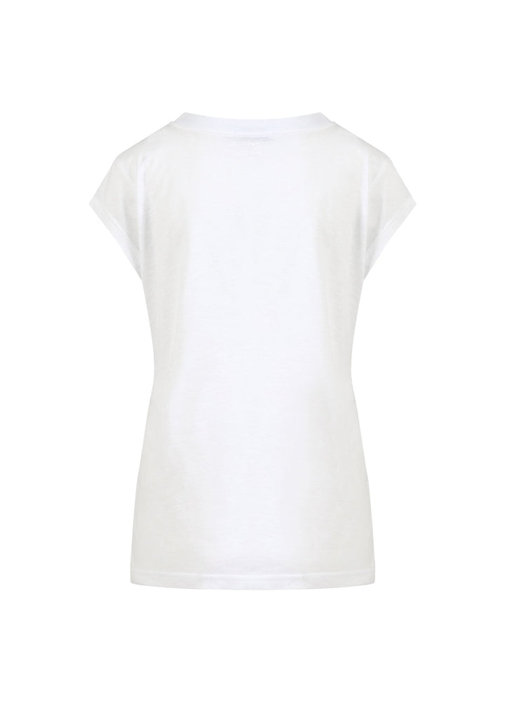 T-shirt avec écriture Positivity
