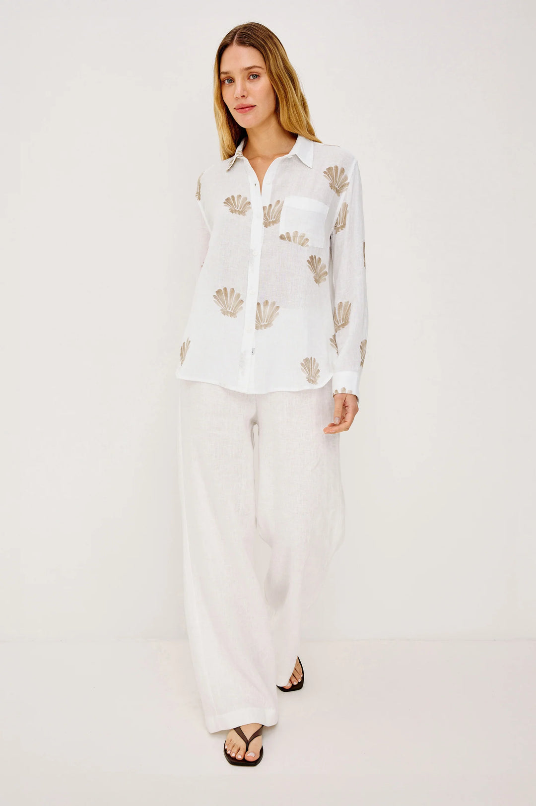 Chemise Charli imprimés coquillages