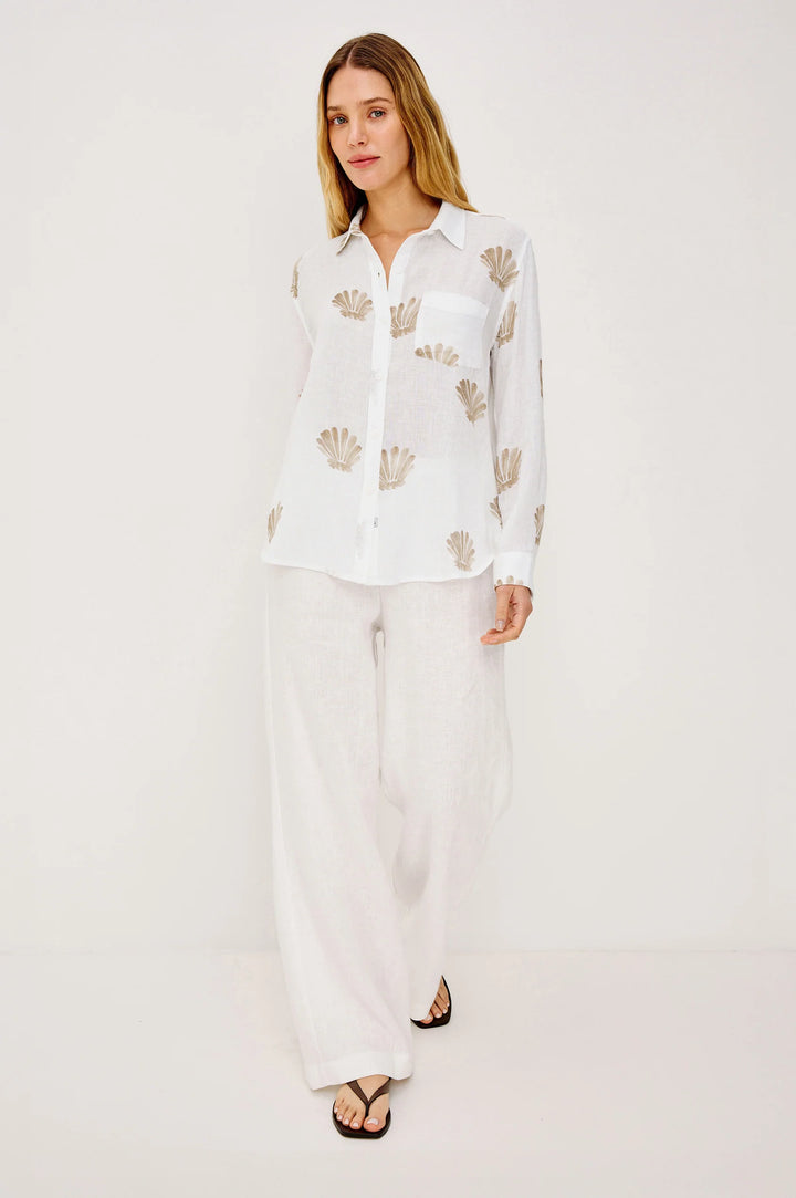 Chemise Charli imprimés coquillages