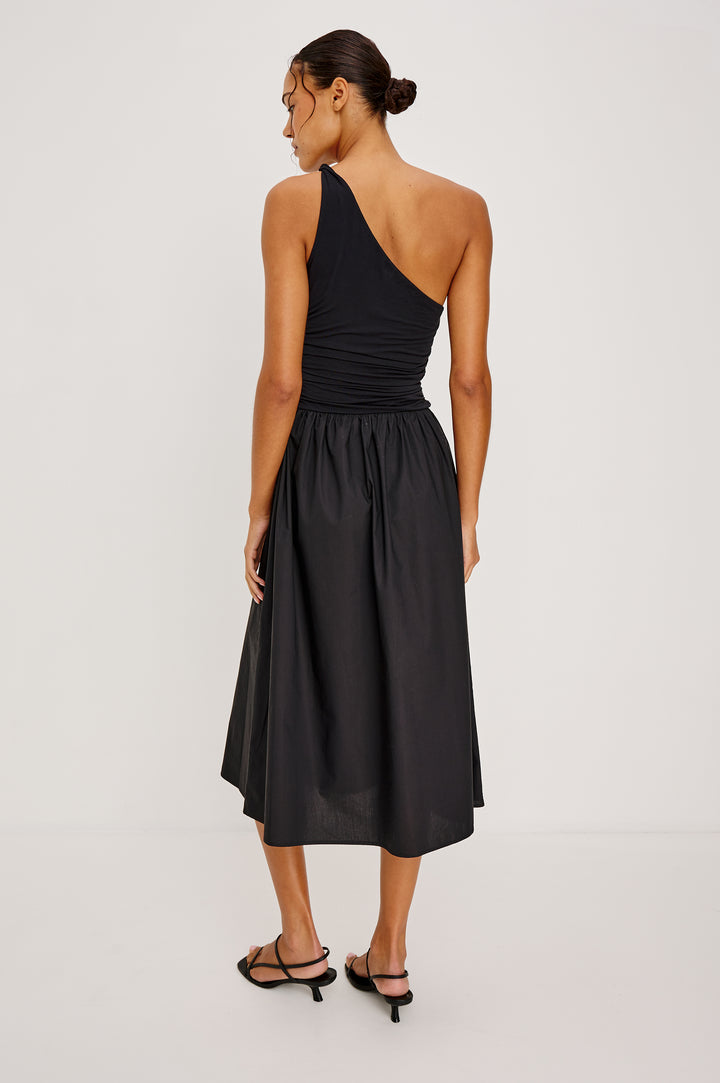 Robe midi asymétrique Chayana