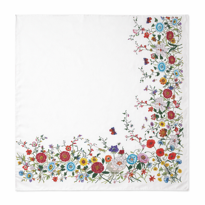 Foulard de soie Floral