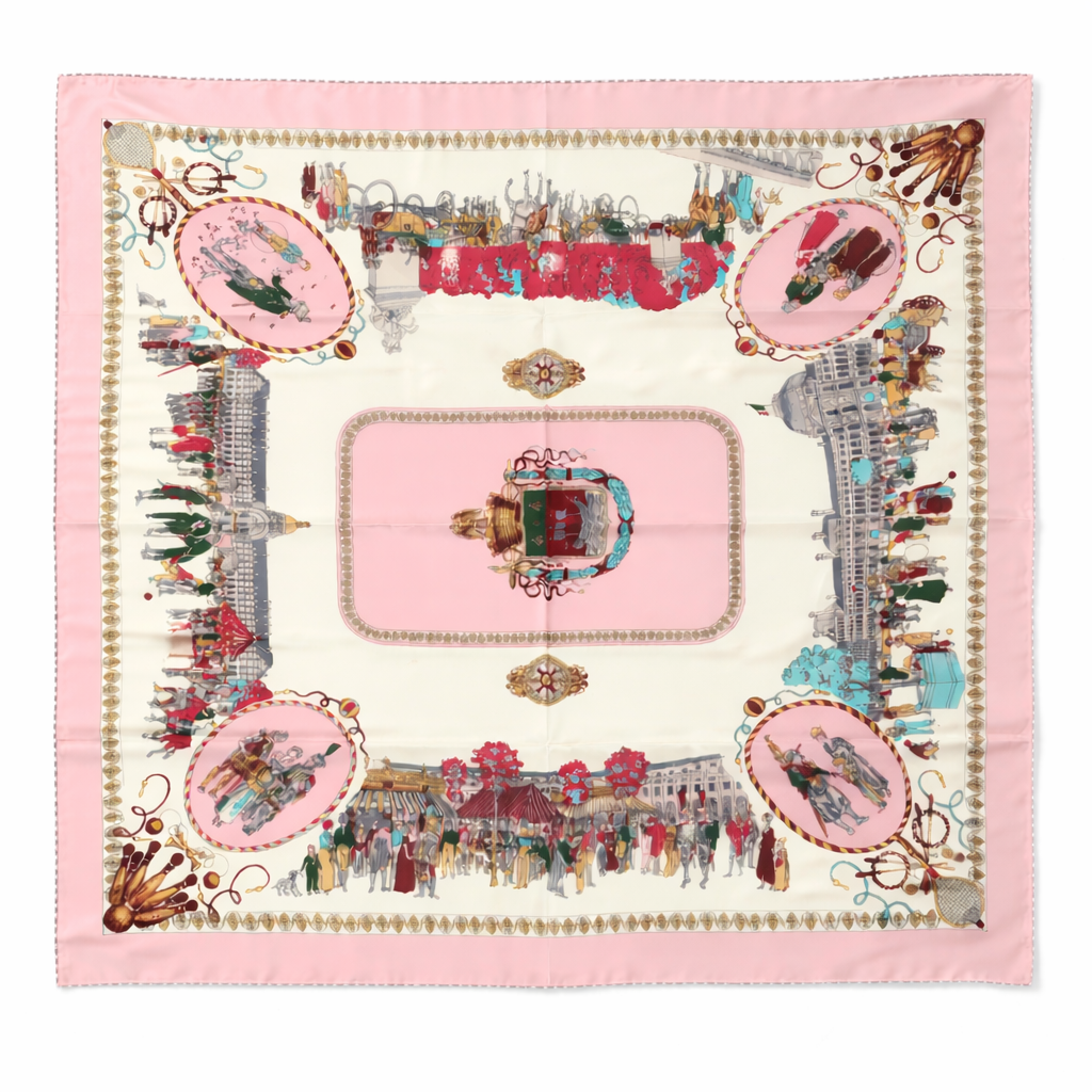 Foulard de soie Parisien