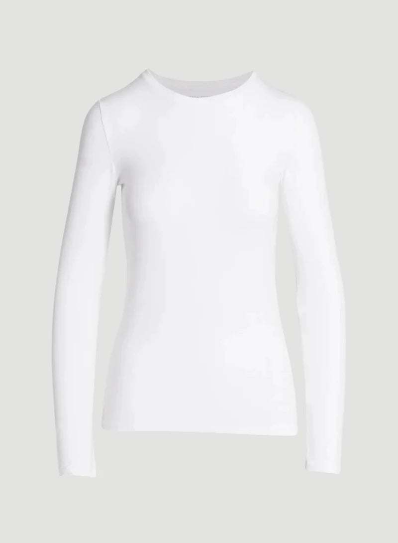 T-shirt à manches longues effet seconde peau
