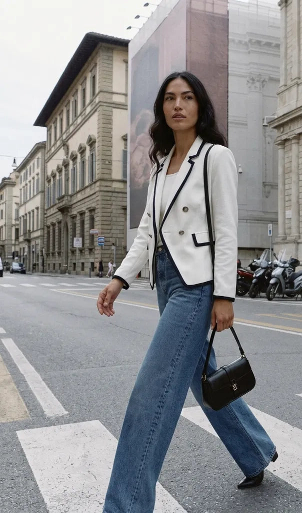 Veston Isabo contrasté