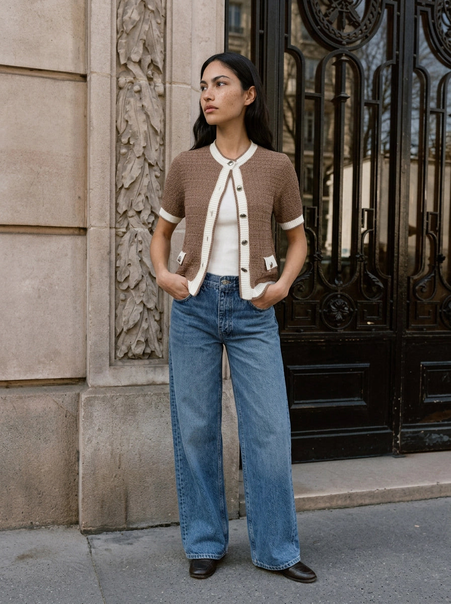 Cardigan en maille - Lisa