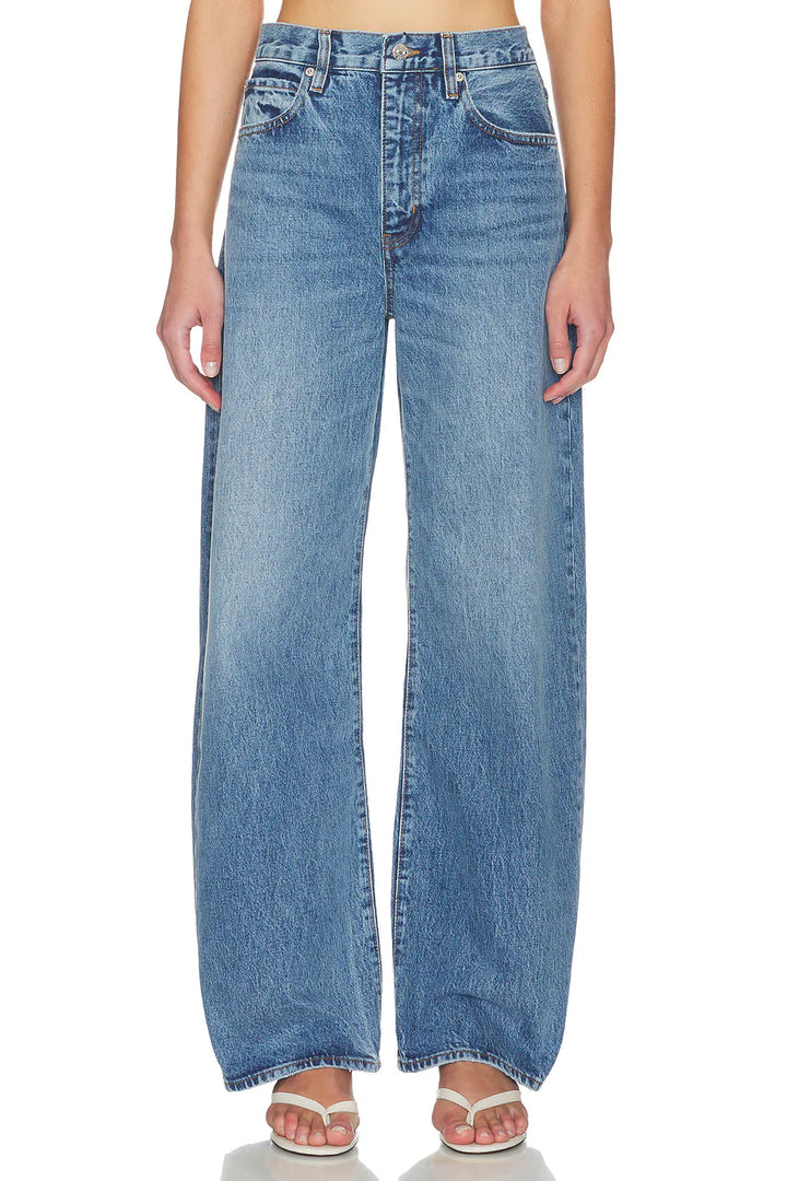 Jeans The Bow à taille haute