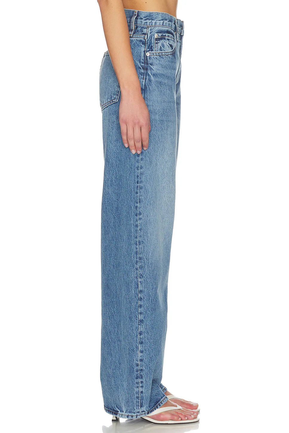 Jeans The Bow à taille haute