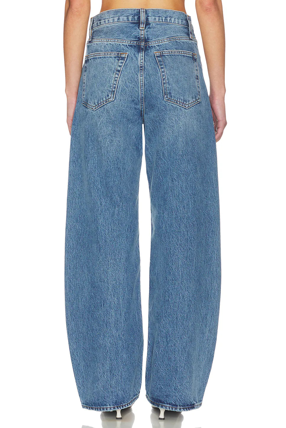 Jeans The Bow à taille haute