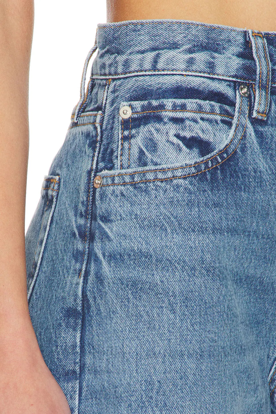 Jeans The Bow à taille haute
