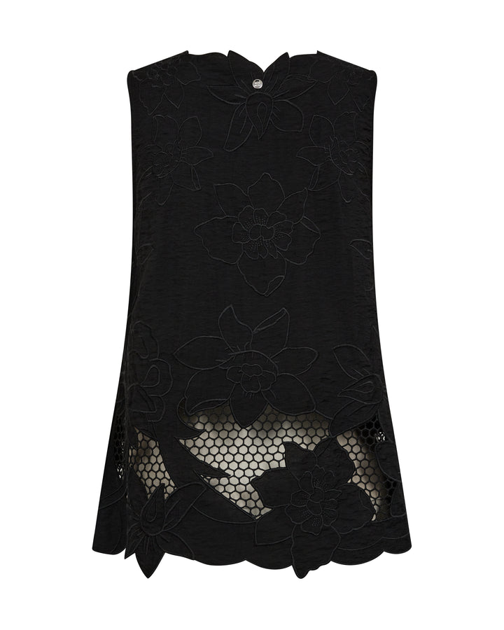 Camisole avec motifs floraux en dentelle Daima Brodie