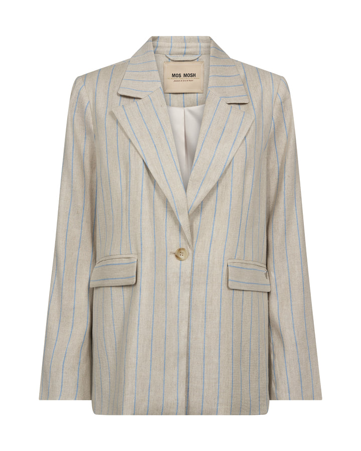 Veston oversize avec rayures verticales Nancy Miriam