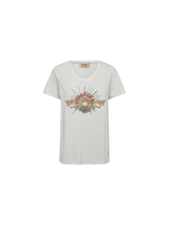 T-shirt imprimé Tonia à détails scintillants
