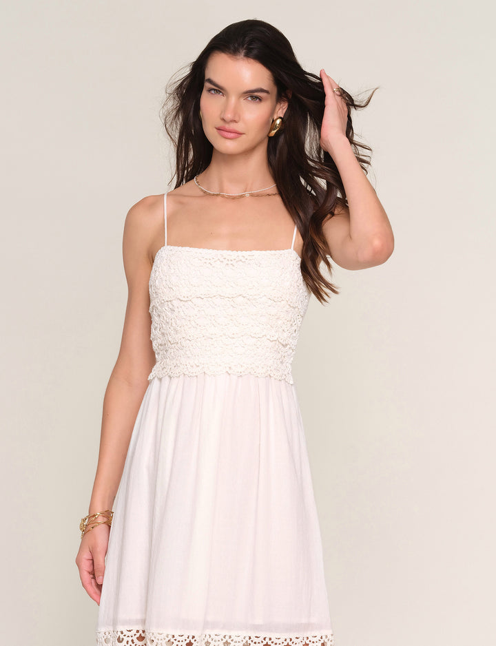 Robe longue Marija à broderies