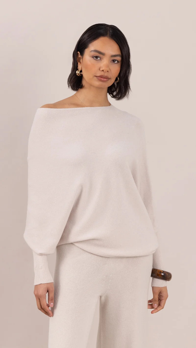 Pull ample à encolure modulable Natalie