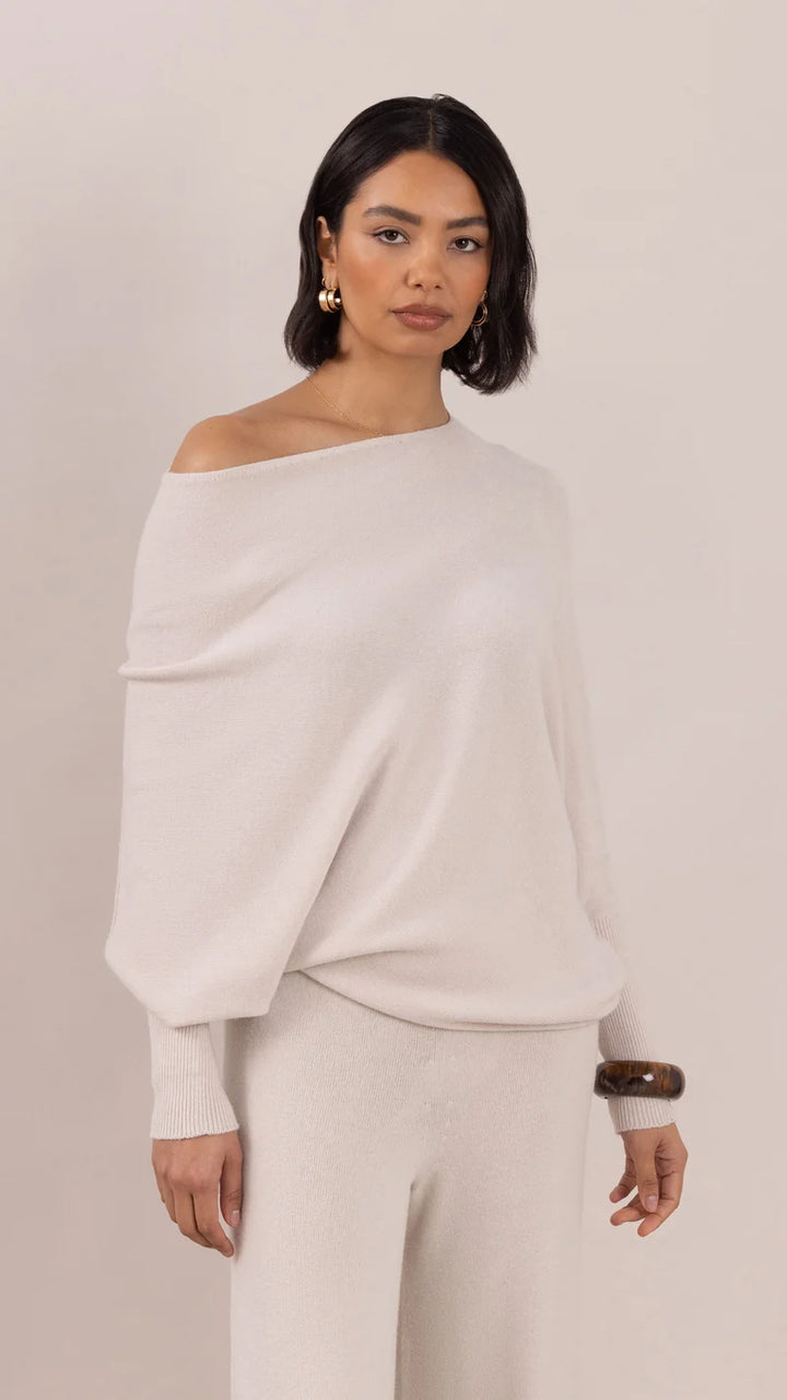 Pull ample à encolure modulable Natalie