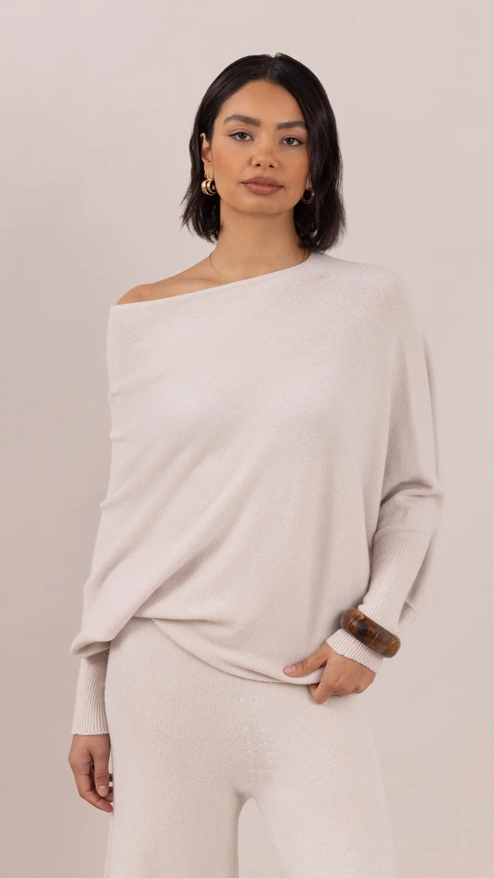 Pull ample à encolure modulable Natalie