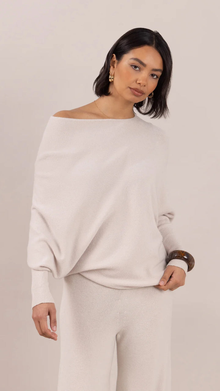 Pull ample à encolure modulable Natalie