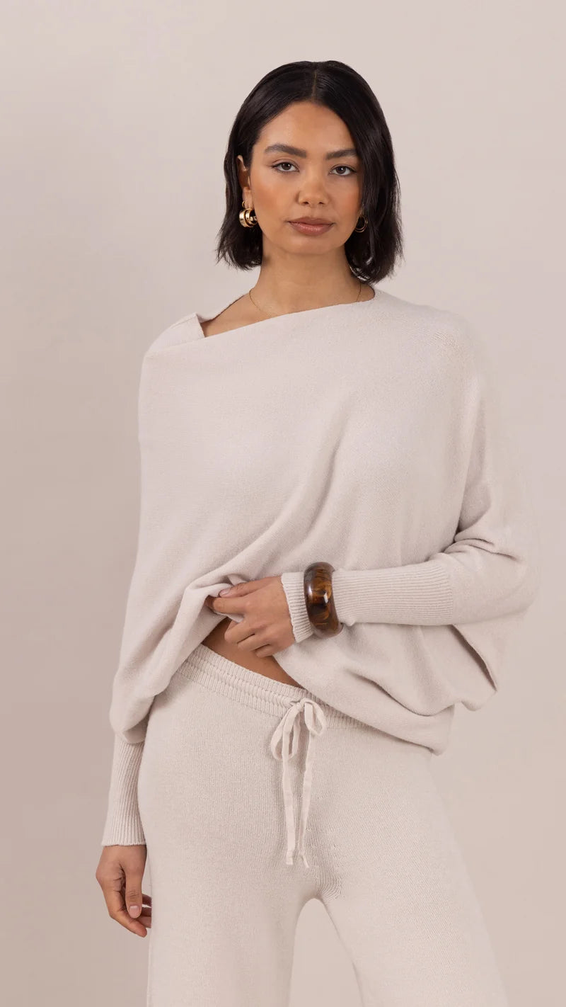 Pull ample à encolure modulable Natalie