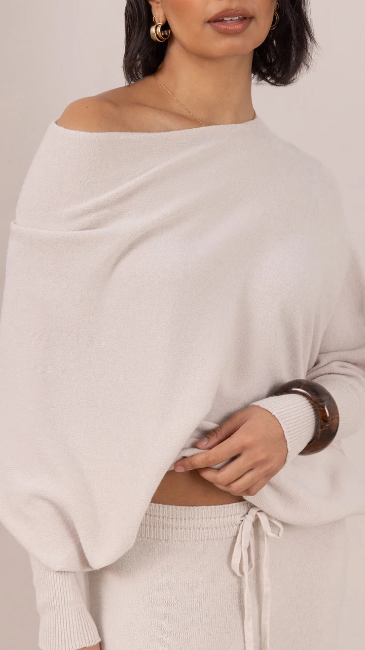 Pull ample à encolure modulable Natalie
