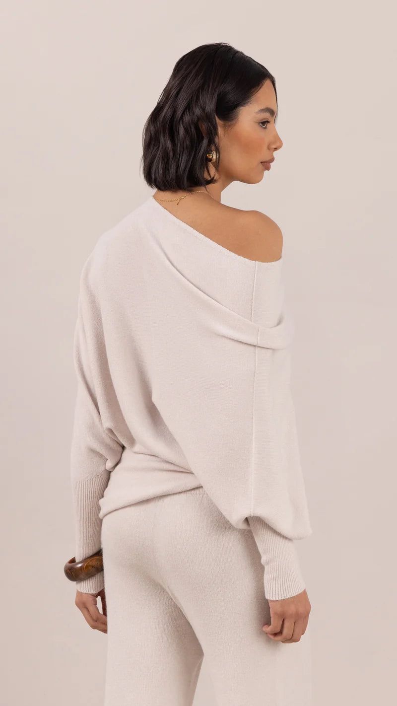 Pull ample à encolure modulable Natalie