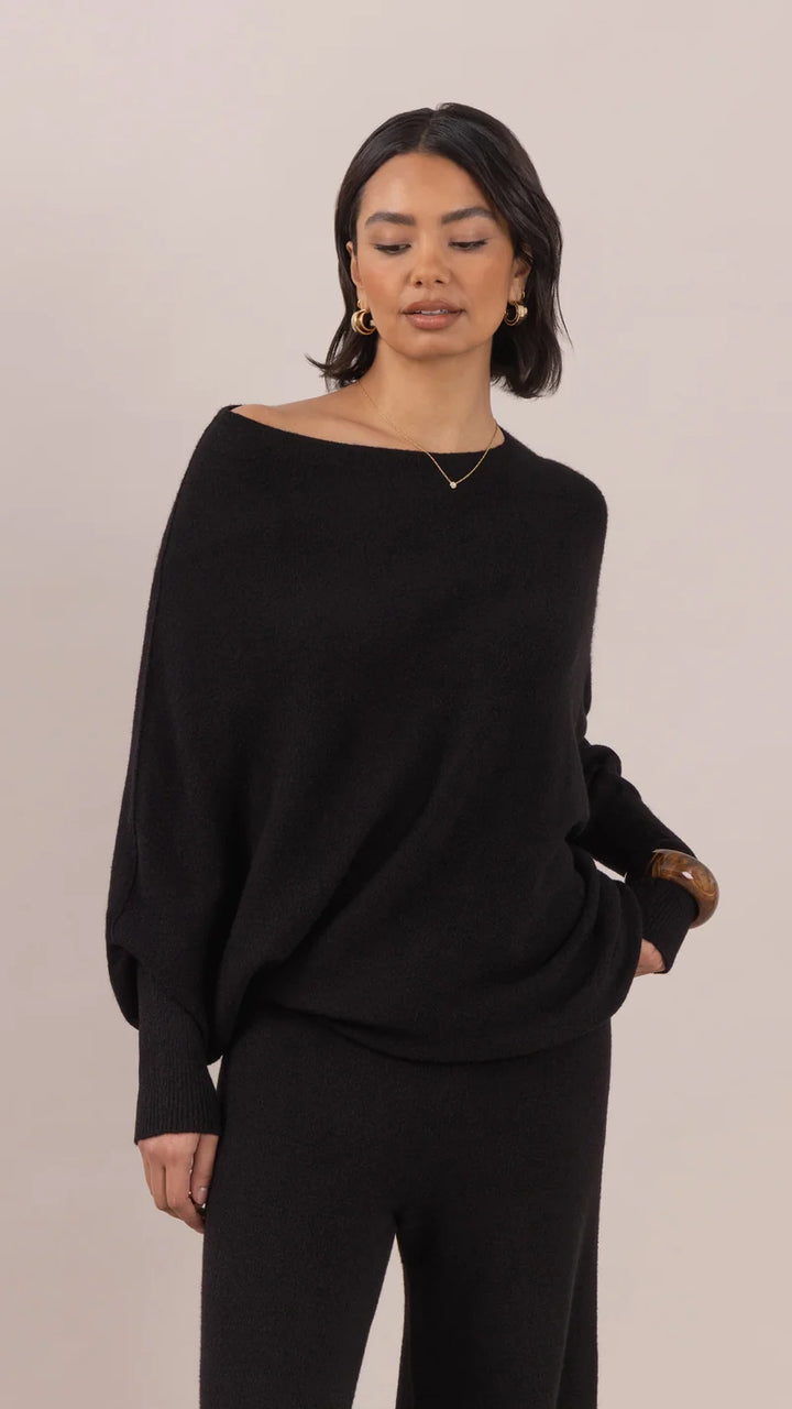 Pull ample à encolure modulable Natalie