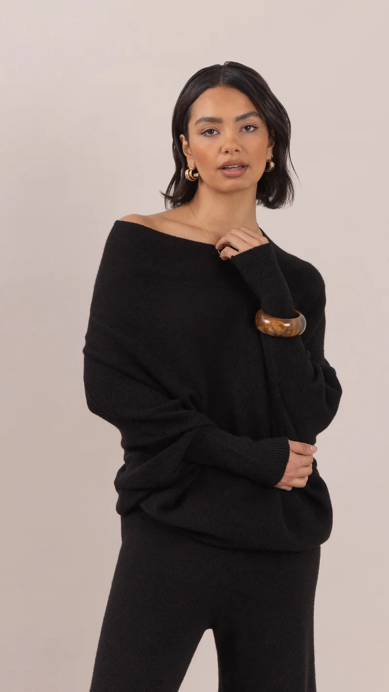 Pull ample à encolure modulable Natalie