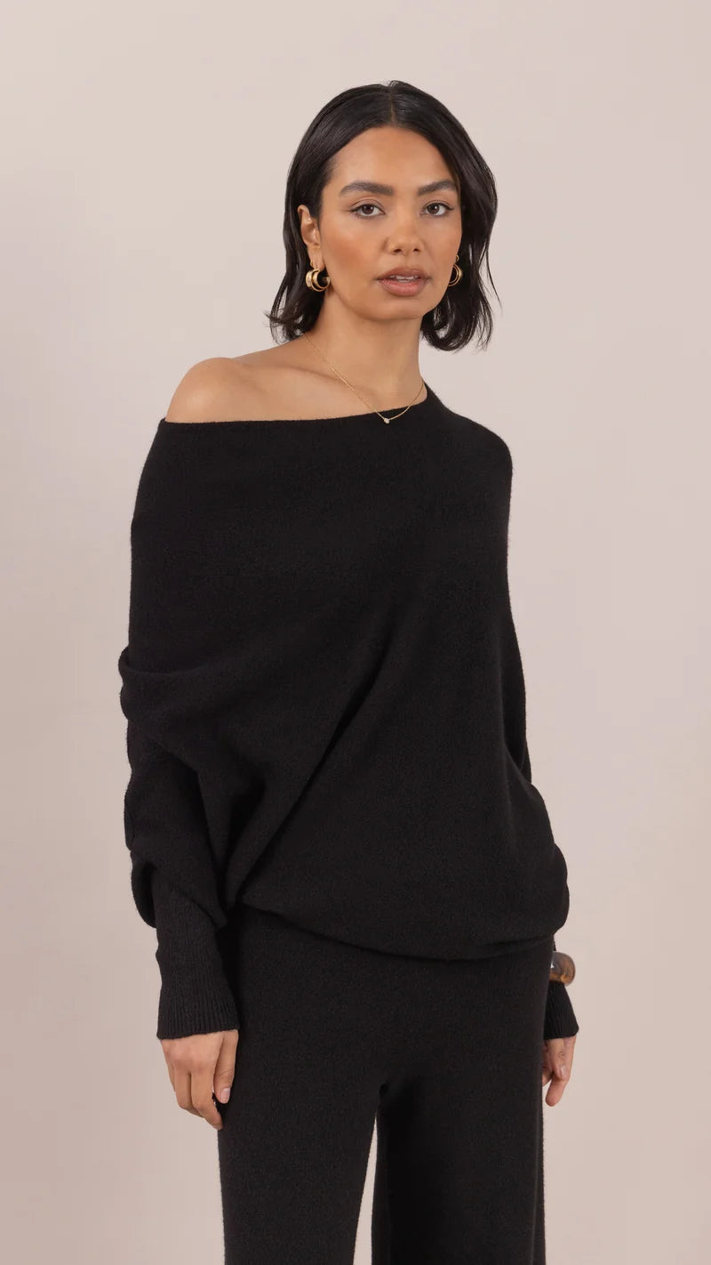 Pull ample à encolure modulable Natalie