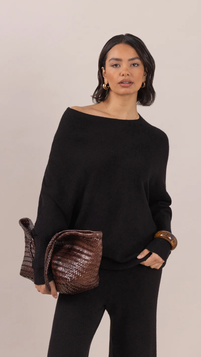 Pull ample à encolure modulable Natalie