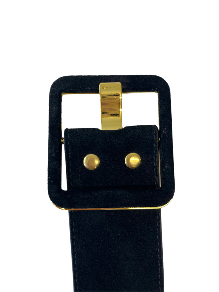 Ceinture en cuir grainé Makani 2"