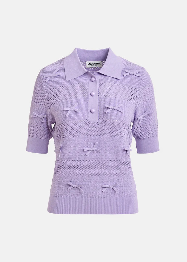 Polo tricot Jarts à noeuds