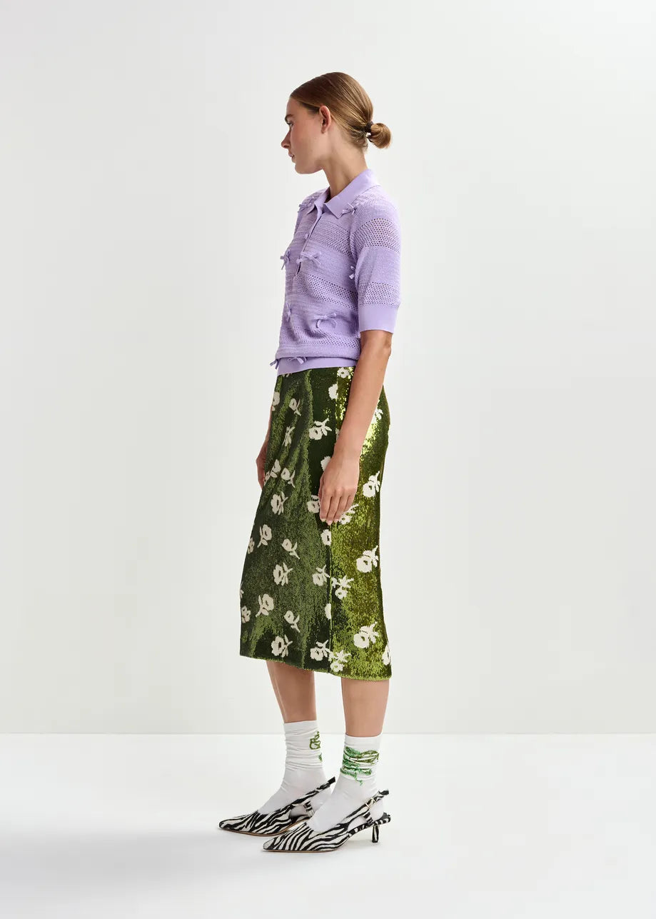 Polo tricot Jarts à noeuds