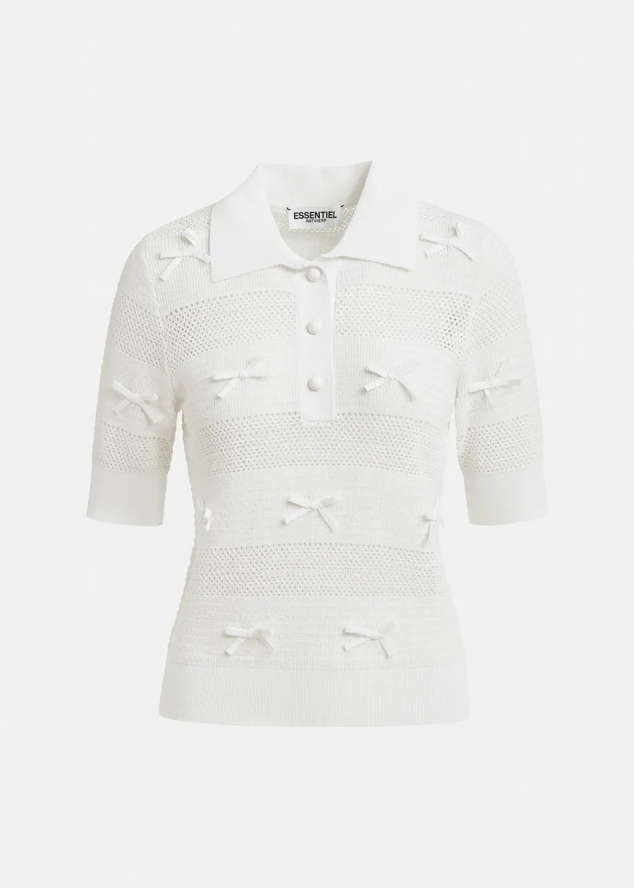 Polo tricot Jarts à noeuds