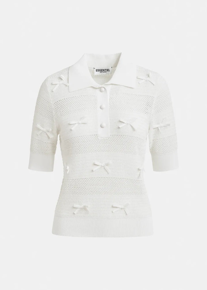 Polo tricot Jarts à noeuds