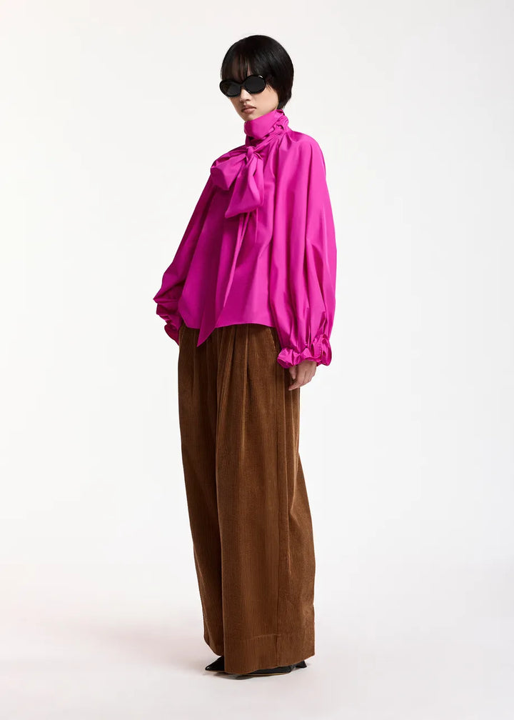 Blouse ample à col lavallière Keily