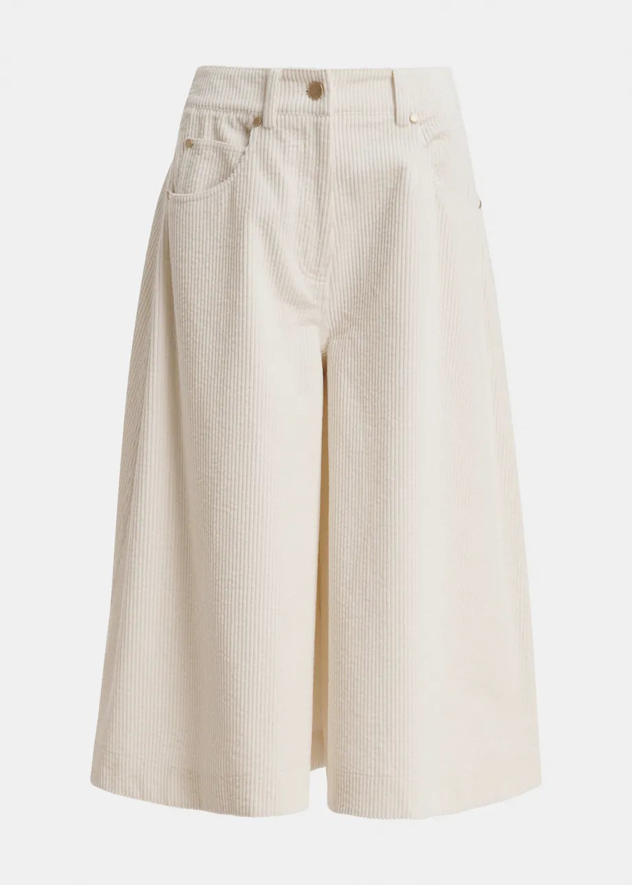 Bermuda évasé à taille haute Kigi