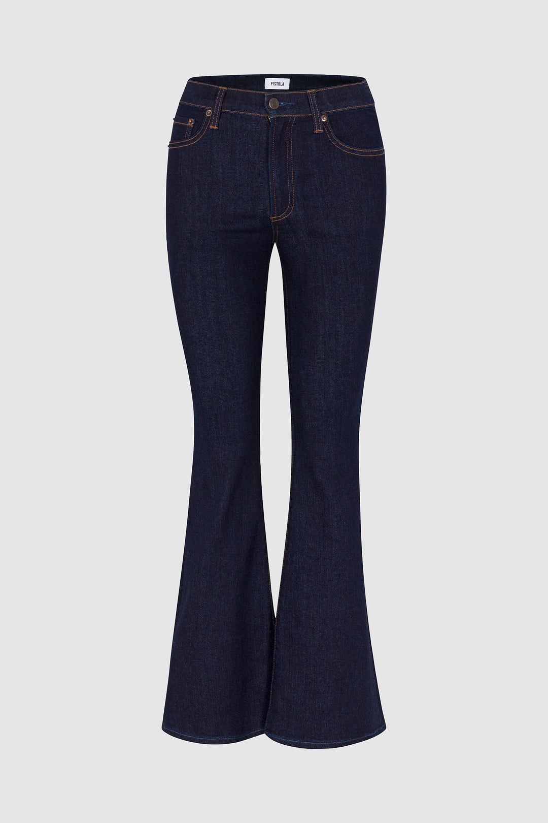 Jeans ultra évasés à taille mi-haute Kinsley
