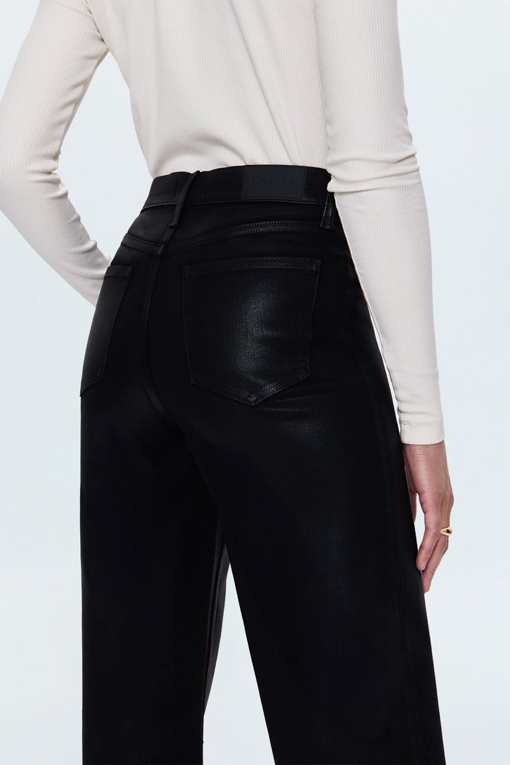 Jeans ultra ample en faux cuir Lana