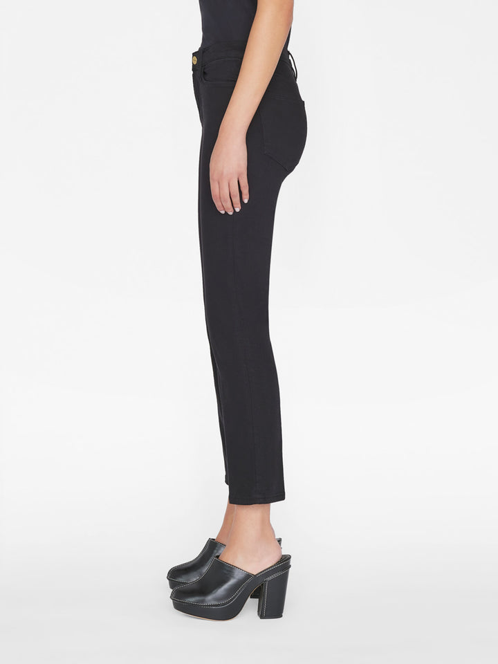 Jeans High Straight - Noir