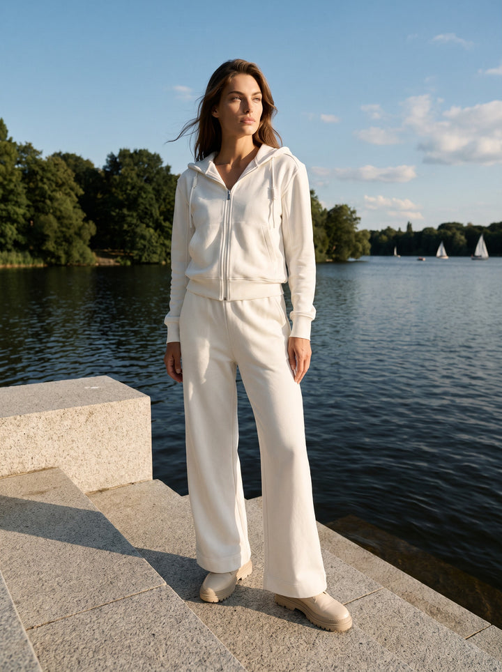 Veste coton ouaté avec zip Credo