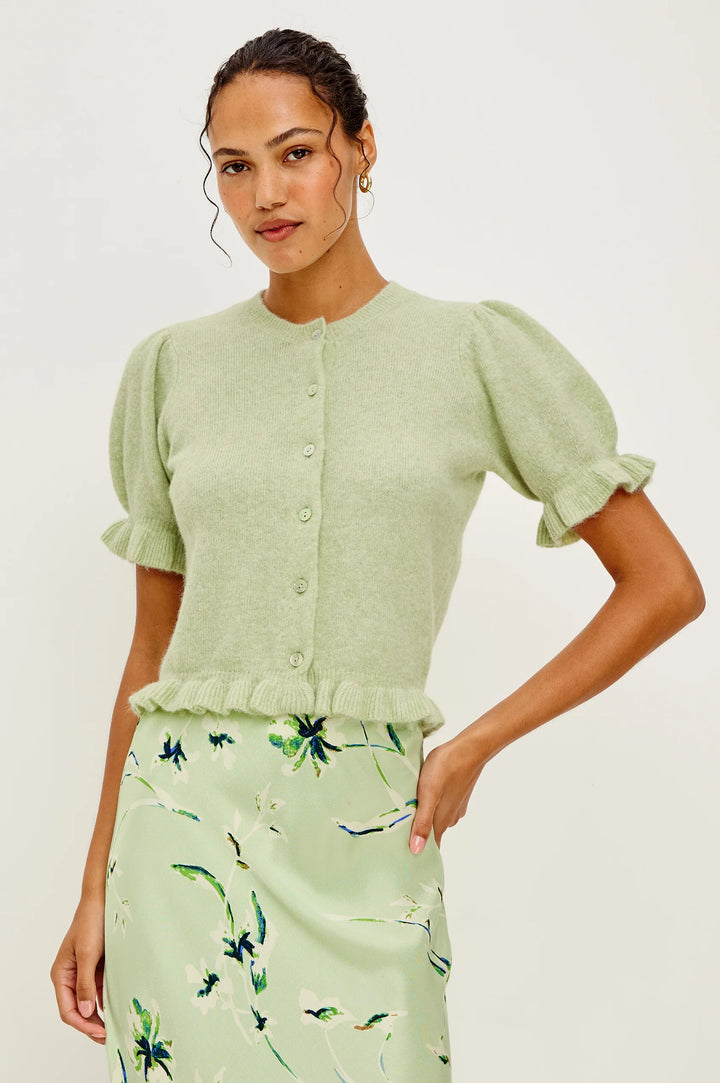 Cardigan manches volantées Lora