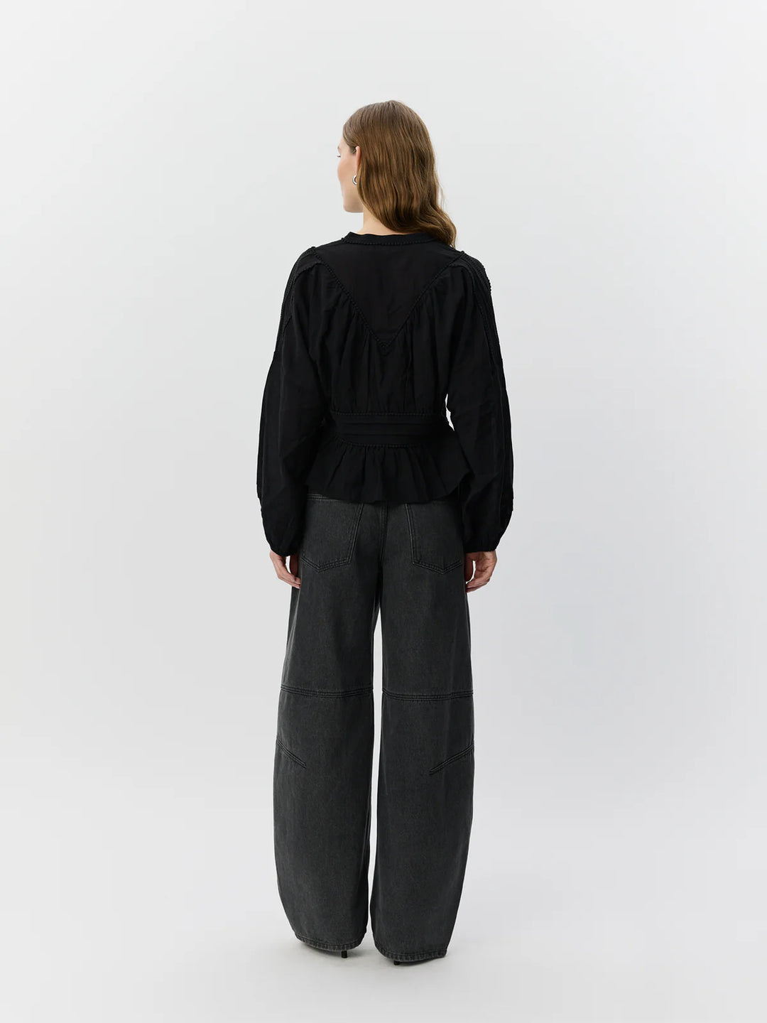 Blouse Lou à taille marquée