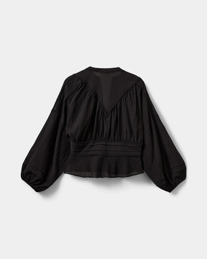 Blouse Lou à taille marquée